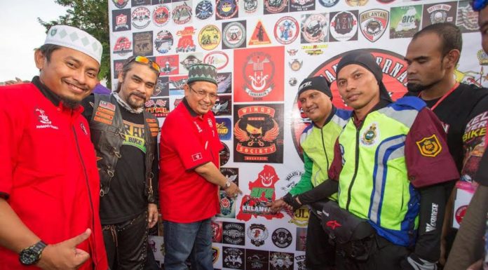 Kelab motosikal 4 negara berhimpun di Kota Bharu