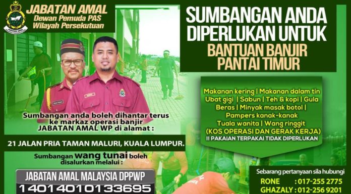 Banjir: Pusat sumbangan warga Lembah Klang dibuka