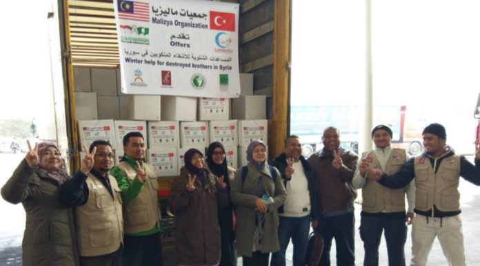 PASRelief sampaikan sumbangan kepada pelarian perang Syria