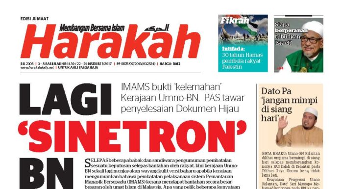 LAGI ‘SINETRON’ BN