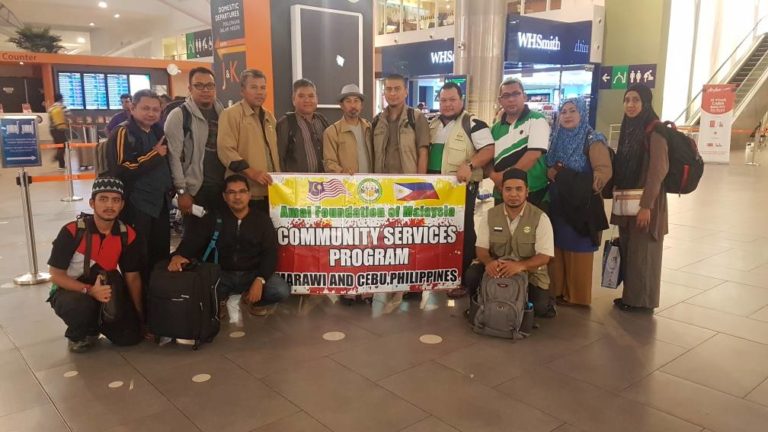 Delegasi Amal Malaysia ke Marawi