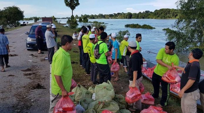 Kampung sepanjang Sg Golok masih tenggelam