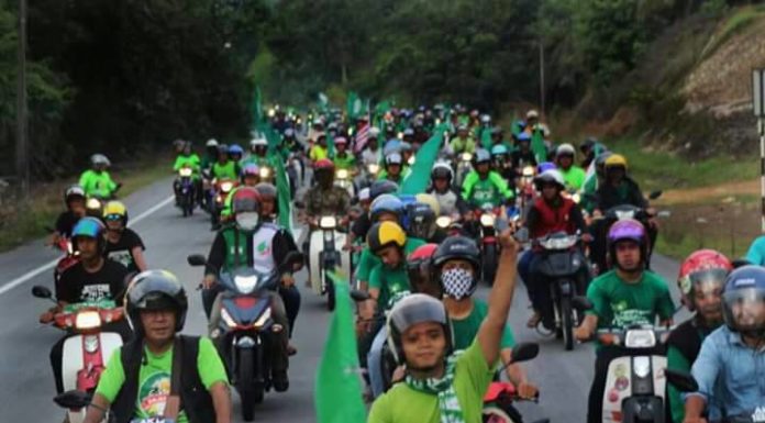 Himpunan Hijau PAS Larut isyarat menuju PRU14