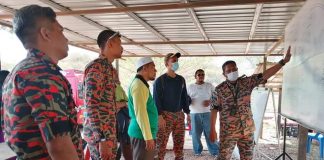 ADUN Tg Dawai lawat operasi Bomba kawal kebakaran