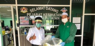 PAS Putatan hasilkan ‘face shield’ untuk ‘frontliner’