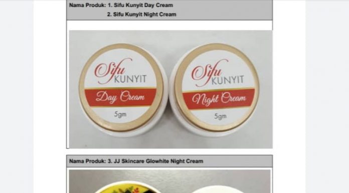 KKM batalkan notifikasi 3 produk kosmetik