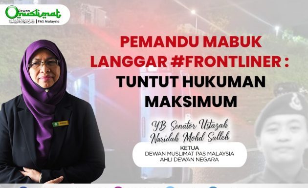 Tuntut hukuman maksimum pemandu mabuk