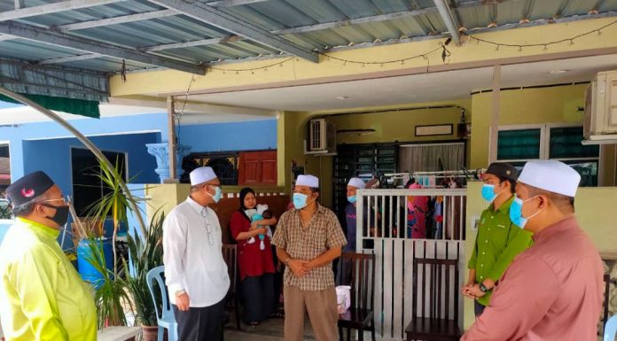 EXCO ziarah keluarga ‘frontliner’ maut dirempuh