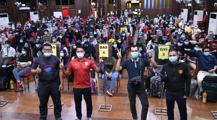 Operasi hantar pulang pelajar UMK selesai