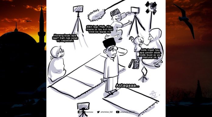 Usah beribadah sambil menipu Allah