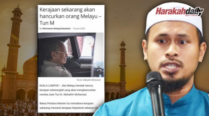 Hancur kepentingan Melayu: Tun M lupa ‘jasa’ sendiri