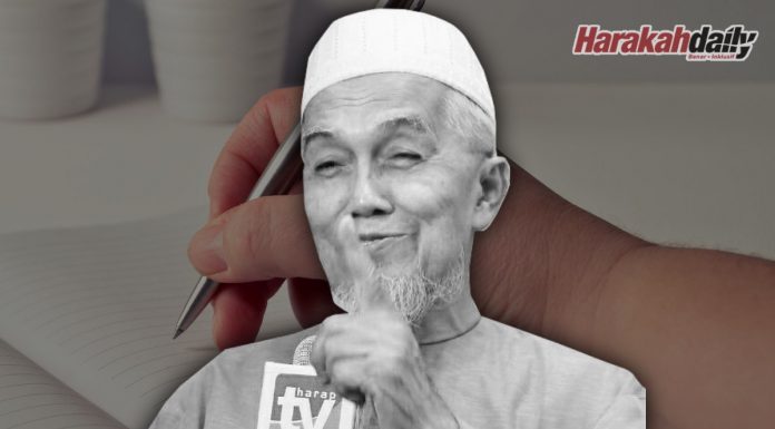 Pidato lidahnya kurang, tapi tintanya petah berhujah