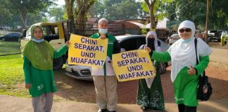 ‘Flashmob’ PAS Pekan Chini sepakat undi Muafakat