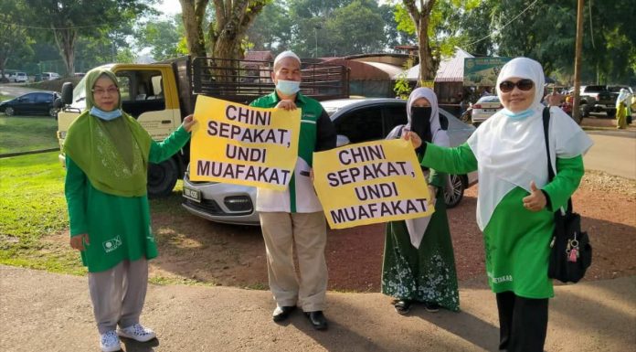 ‘Flashmob’ PAS Pekan Chini sepakat undi Muafakat