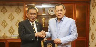Kunjungan hormat Takiyuddin ke FAM