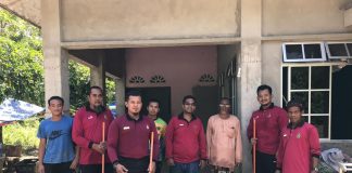 Operasi AMAL Gerik cuci rumah mangsa banjir
