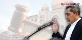 Angkat sumpah Hakim secara penstriman langsung