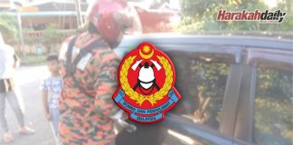 Budak 6 tahun terperangkap dalam kereta