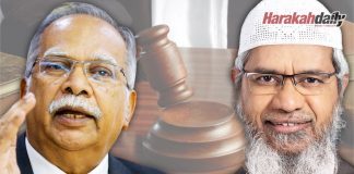 Dr Zakir Naik saman Dr P Ramasamy