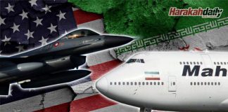 Pesawat penumpang Iran dipintas jet pejuang AS