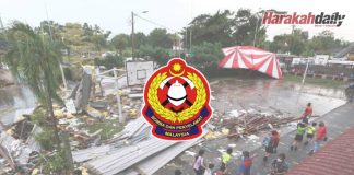 Murid dihempap bumbung sekolah runtuh
