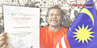 Nama Merdeka bawa tuah pada diri