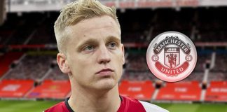 Man United sign Van de Beek
