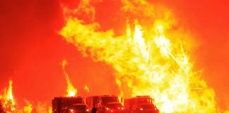 California: Fire spreads across 5,300 acres