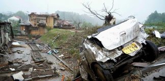 Typhoon: Japanese residents urged to evacuate