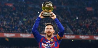 Lionel Messi back to Barcelona training