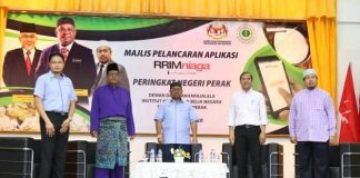 Aplikasi RRIMniaga dilancar peringkat Perak