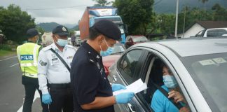 Pengguna jalan raya diarah berpatah balik
