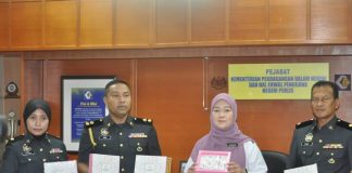 Produk kosmestik tidak berdaftar dirampas