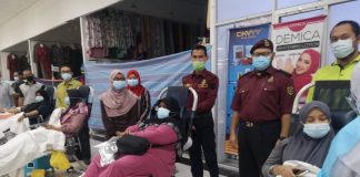 Aktiviti derma darah patuhi SOP