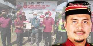 Amal Mega Blood Donation jadi solidariti rakyat