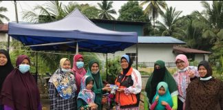Banjir: Muslimat Bentong ke Temerloh hulur bakti
