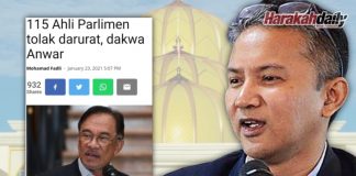 Anwar tak faham atau tak boleh jawab soalan?