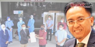 Sumbangan di PACSA COVID-19, Hospital Putrajaya