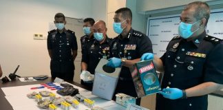 Polis rampas syabu, heroin bernilai RM290,000