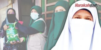Muslimat PAS kunjung pondok, santuni warga penduduk