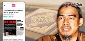 Label rawatan, makanan sunnah gugat akidah