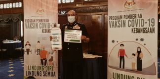 1,712 polis Kelantan disuntik vaksin Covid-19
