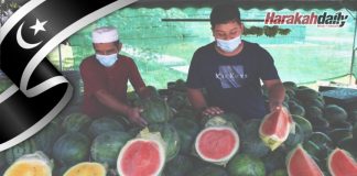 Rezeki peniaga tembikai berlipat ganda waktu Ramadan