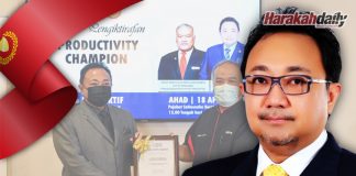 SUK Kedah terima anugerah ‘Productivity Champion’