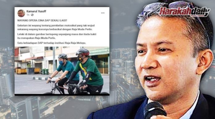 Penafian ‘posting’ mempertikaikan Raja Muda Perlis