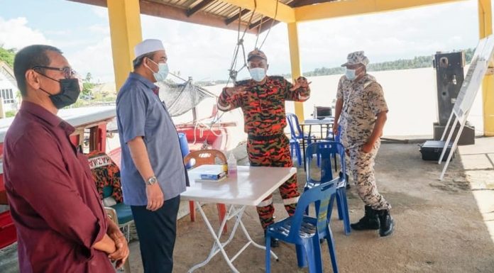 Exco tinjau operasi cari mangsa bot terbalik