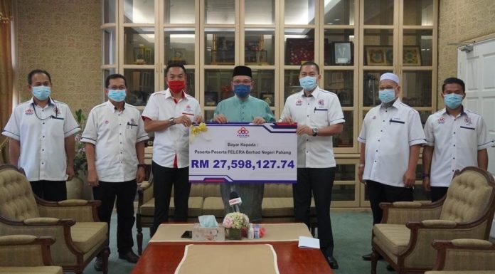 FELCRA agih dividen interim tiga RM27.598 juta