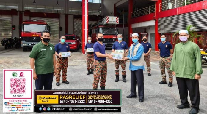 Kempen Smile Dates PASRelief santuni ‘frontliner’