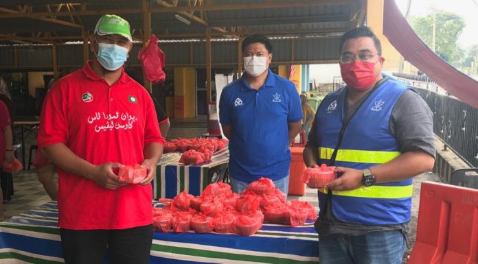 Bubur kacang ‘pengikat kasih’ MN Lipis