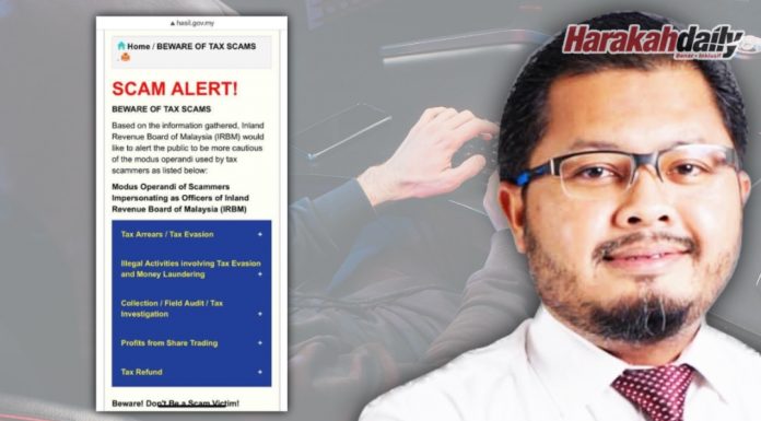 Perhatian! Maklumat ‘scam’ LHDN untuk pedoman